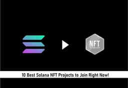 10 Best Solana NFT Projects to Join Right Now!